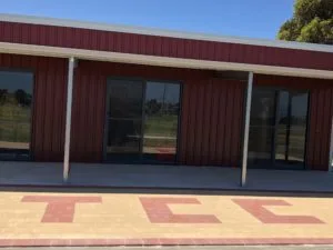 Origin Paving & Landscaping Paving at Tasman Cricket Club